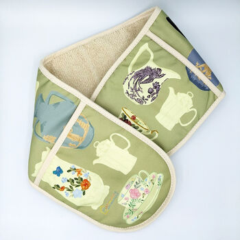 Luxury Pottery China Pattern Oven Gloves, 2 of 6