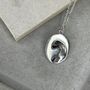 925 Sterling Silver Dragon Head Necklace, thumbnail 10 of 11