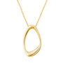 Volcan Pendant In 18ct Gold Vermeil, thumbnail 1 of 5