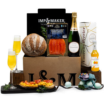 Ultimate Festive Laurent Perrier Champagne Breakfast Hamper, 2 of 2