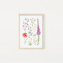 Cottage Flowers Print, thumbnail 1 of 2
