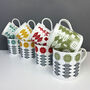 Welsh Blanket Print China Mug, thumbnail 1 of 12