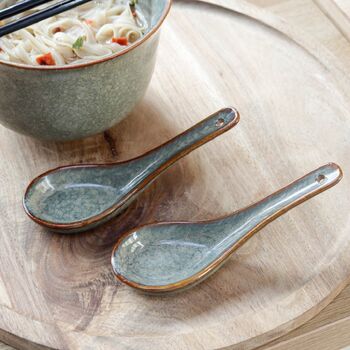 Ceramic Ramen Spoon Set, 3 of 5