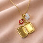 Heart Charm Locket Necklace, thumbnail 2 of 2