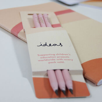 Ideas Collection Pack Of Three Recycled Pencils, 5 of 12