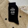 Father Of The Bride Wedding Socks, thumbnail 4 of 4