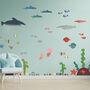 Underwater Wall Sticker Pack, thumbnail 1 of 4