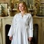 Ladies Sweetheart Nightdress With Side Ties 'Virginia', thumbnail 1 of 9