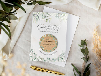 Save The Date Wedding Cards With Magnet, 6 of 9