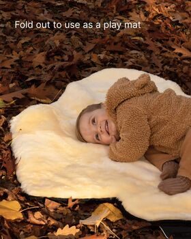 Baby Merino Sheepskin Footmuff, 4 of 12