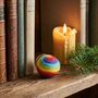 Handmade Felt Rainbow Bauble Christmas Tree Decoration, thumbnail 1 of 4
