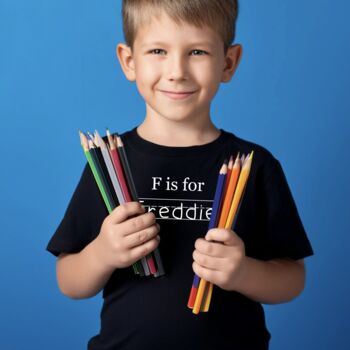 Personalised Back To School T Shirt, 5 of 6