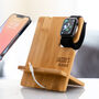 Personalised Apple Charging Stand In Charge, thumbnail 3 of 5