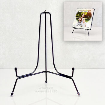 The World’s Best Auntie Personalised Photo Slate Gift For Family, 5 of 6