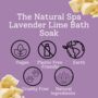 Lavender Lime Vegan Bath Soak, thumbnail 8 of 10