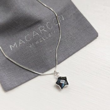 Labradorite Star Gemstone Necklace, 2 of 5