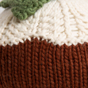Christmas Pudding Knitting Kit, 4 of 12