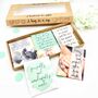 Baby Dedication Tea Gift | New Mum Scripture Tea Gift, thumbnail 1 of 12