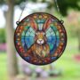 Hare Stained Glass Effect Suncatcher, thumbnail 4 of 6