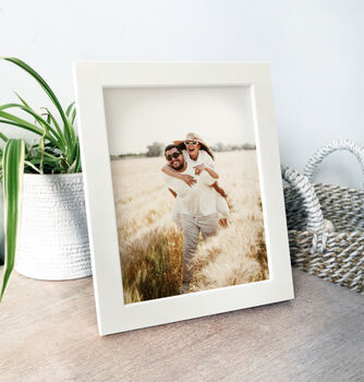 Your Photo Printed And Framed In White, 5 of 9