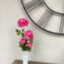 Cerise Pink Artificial Silk Ranunculus Mothers Day Gift, thumbnail 1 of 6