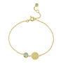 Bali Personalised Solid Gold And Birthstone Bracelet, thumbnail 4 of 12