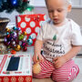 Personalised 'Making Memories' Christmas Babygrow, thumbnail 1 of 2