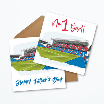 Crystal Palace Father’s Day Card, Selhurst Park Stadium, 4 of 6