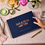 Personalised Any Text Wedding Guest Book, thumbnail 3 of 8