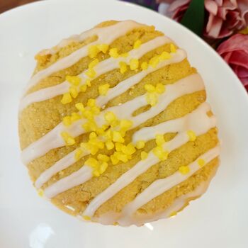 Vegan Lemon Cookie Sandwich – Zesty Lemon Buttercream, 6 of 6