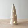 Ceramic LED Large Christmas Tree With Stars Decoration, thumbnail 1 of 3