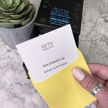 Fifty Things To Do When You Are 50, 10 of 12