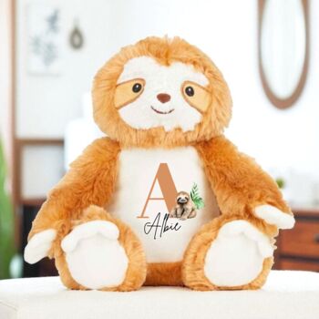 Personalised Soft Toy Giraffe Teddy, 6 of 7