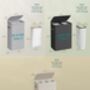 Laundry Basket Hamper With Lid Handles, thumbnail 2 of 7