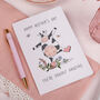 Mother's Day Card For Mum With Funny Cow Design, thumbnail 3 of 3