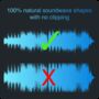 Soundwave Art Voice Message Playable Print, thumbnail 6 of 6