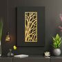 Geometric Wooden Tree Wall Art Modern Hanging Decor, thumbnail 10 of 12