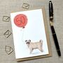 Personalised Labrit Dog Birthday Card, thumbnail 2 of 4