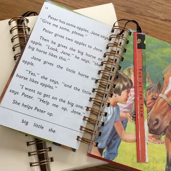 'Fun At The Farm' Upcycled Notebook, 3 of 5