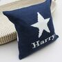 Personalised Knitted Star Cushion, thumbnail 1 of 11