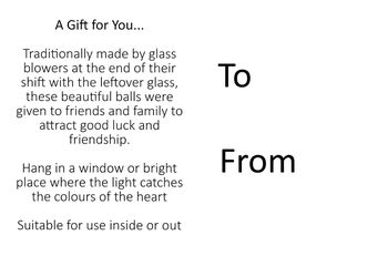 10cm Friendship Ball Happy Birthday, 4 of 4