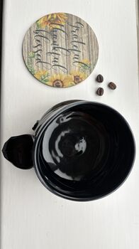 Hand Thrown Ceramic Mug, 4 of 5