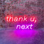 Music Lyric Neon LED Sign, thumbnail 1 of 2