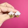 Sunshine Dangle Stud Earrings, thumbnail 2 of 5