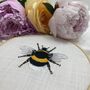 Bumble Bee Embroidery Kit, thumbnail 6 of 10