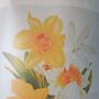 Daffodil Narcissus Print Cotton Tote Bag, thumbnail 2 of 6