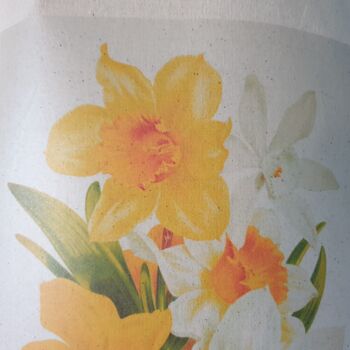 Daffodil Narcissus Print Cotton Tote Bag, 2 of 6