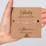 Daughter In Law Welcome Bracelet, thumbnail 4 of 4