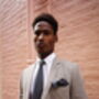 Mens Tonal Green/Blue Floral Cotton Pocket Square, thumbnail 6 of 9