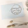 Personalised Papercut New Baby Card, thumbnail 7 of 9